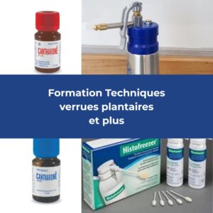 Formation soins podologiques verrues plantaires Denise Pothier